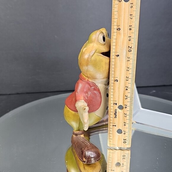 Vintage 1948 REMPEL “Froggy The gremlin” Rubber Squeaky Toy 5’’ USA Rare - Picture 6 of 10